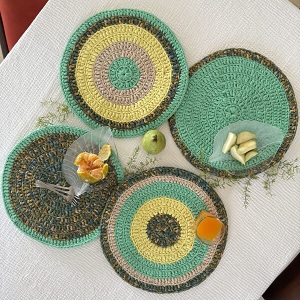 Shop Round Placemats Online with Project1000 – Sustainable & Stylish