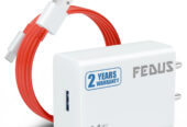FEDUS Vivo 44W C-Type Flash Fast Charger Adapter for Vivo V40, V40 Pro, V40e, Y300 5G, Y28E, Y28S, T3 Lite, Y58, Y200 Pro, V30E, Y18I, Y18, Y18E, V30, V30 Pro, V29, Iqoo Z9X, T2 Pro, Iqoo 9, Neo 7 Pro | USB C 44 w