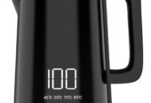 FEDUS Viva Digital Display Temperature Control Electric Kettle, 1.8 Litres 1500W Hot Water Kettle Jug, Insulated Cool-Touch Exterior, Keep Warm & Temperature Settings Auto Shut-Off Boil Dry Protection