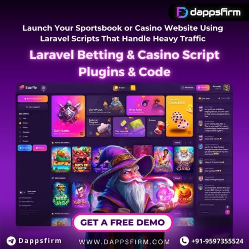 Run a Cost-Efficient Online Casino Operation Using Laravel Betting Script Solutions