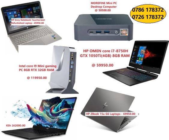 Reconditioned gaming Laptops and mini computer