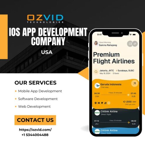 OZVID Technologies: iPhone App Development Company in New York for High-Performance Mobile Apps