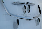 Opel GT (1968–1973) bumpers by stainless steel new