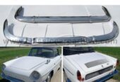 Renault Caravelle and Floride, coupé and cabrio (1958-1968) bumpers with covers