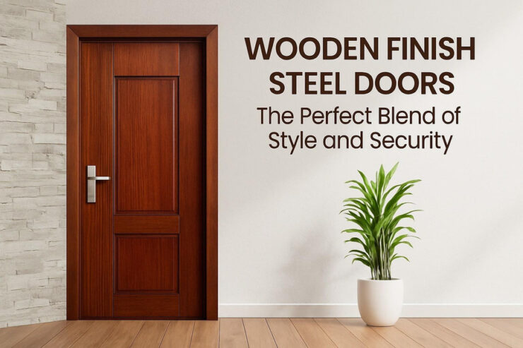Wooden Finish Steel Doors: The Perfect Blend of Style and Security
