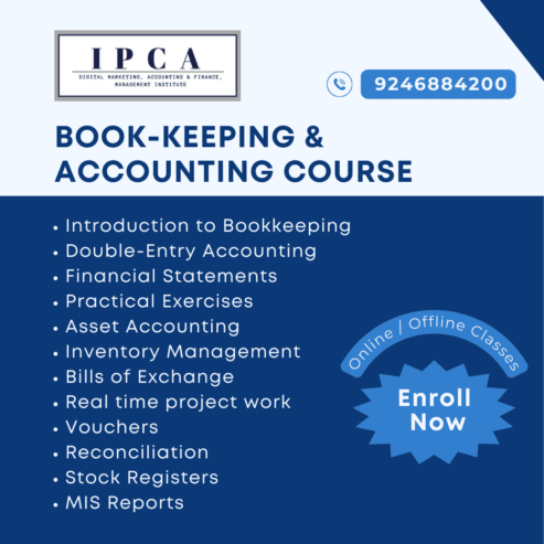 Unlock your potential in the world of finance with the Bookkeeping and Accounting Course