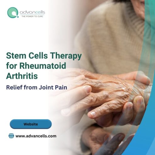 Stem Cells Therapy for Rheumatoid Arthritis: Relief from Joint Pain