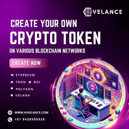 Create Your Own Cryptocurrency Token At Multiple Blockchains