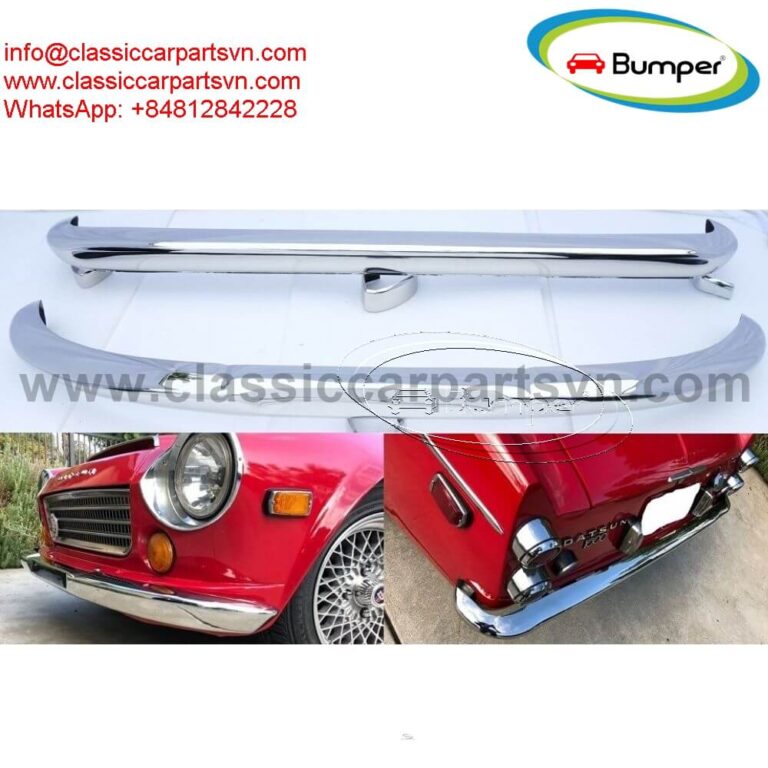 Datsun Roadster Fairlady (1962-1970) bumpers no over riders