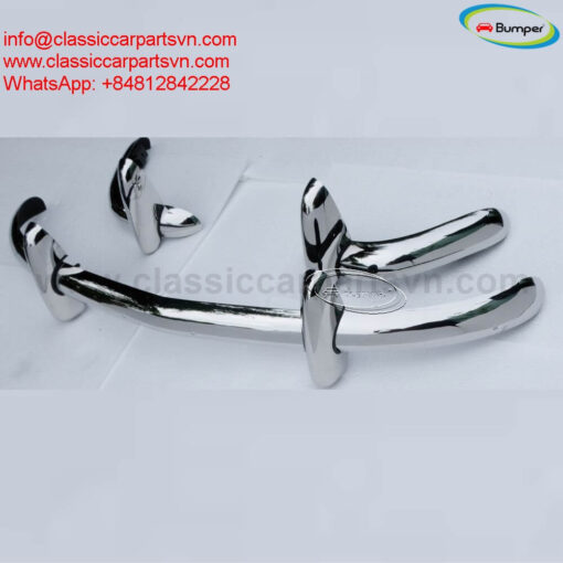 Triumph Spitfire MK1, MK2, GT6 MK1 (1962-1968) bumpers by stainless steel