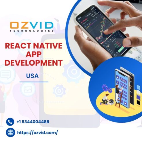 React Native App Development Company in Texas That Builds Impactful Apps – OZVID Technologies