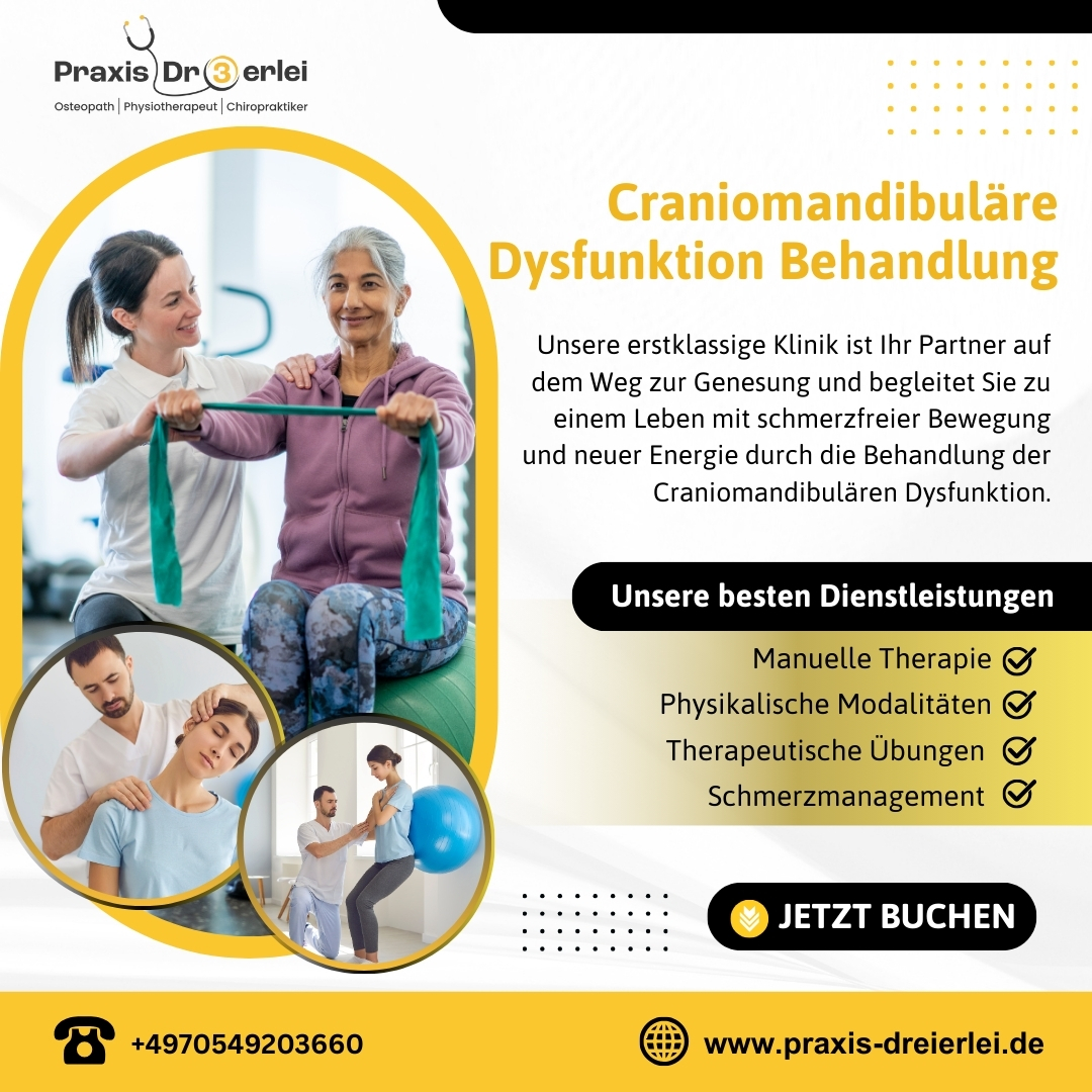 Craniomandibuläre Dysfunktion Behandlung
