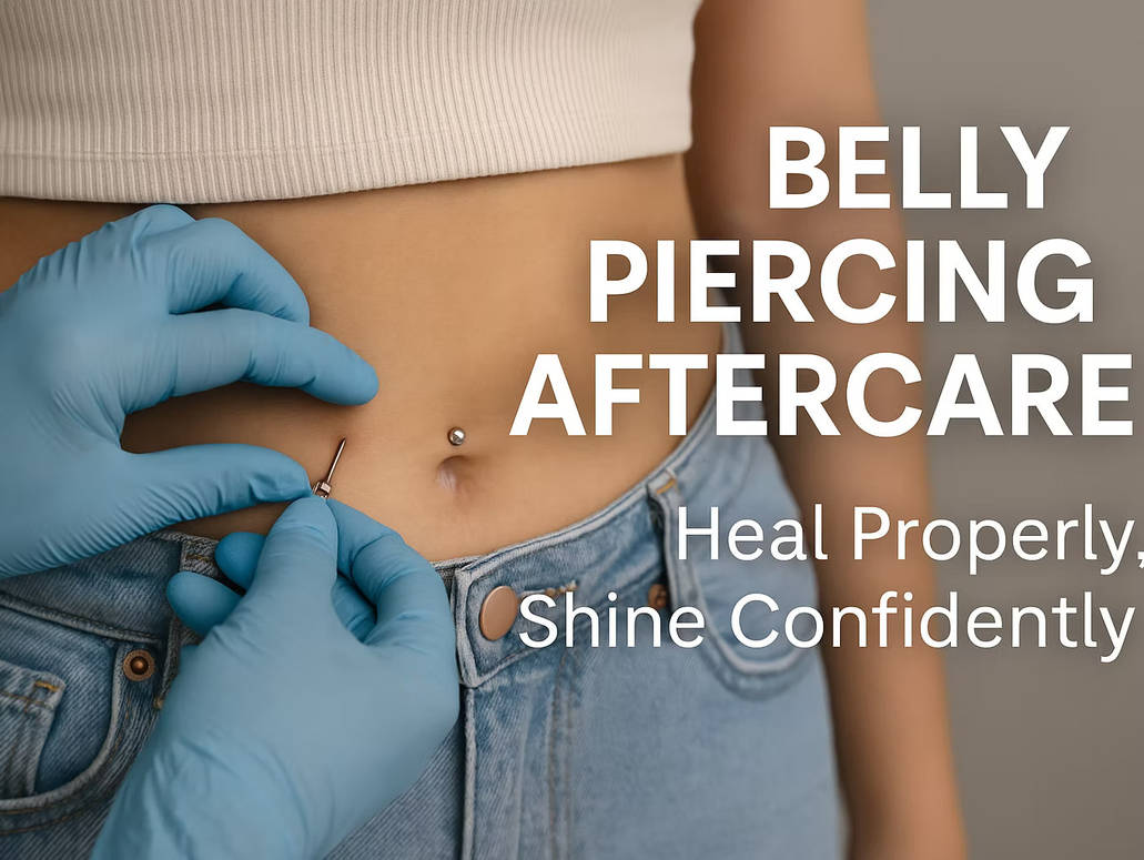 The Belly Piercing Aftercare: Everything You Need to Know to Heal Properly