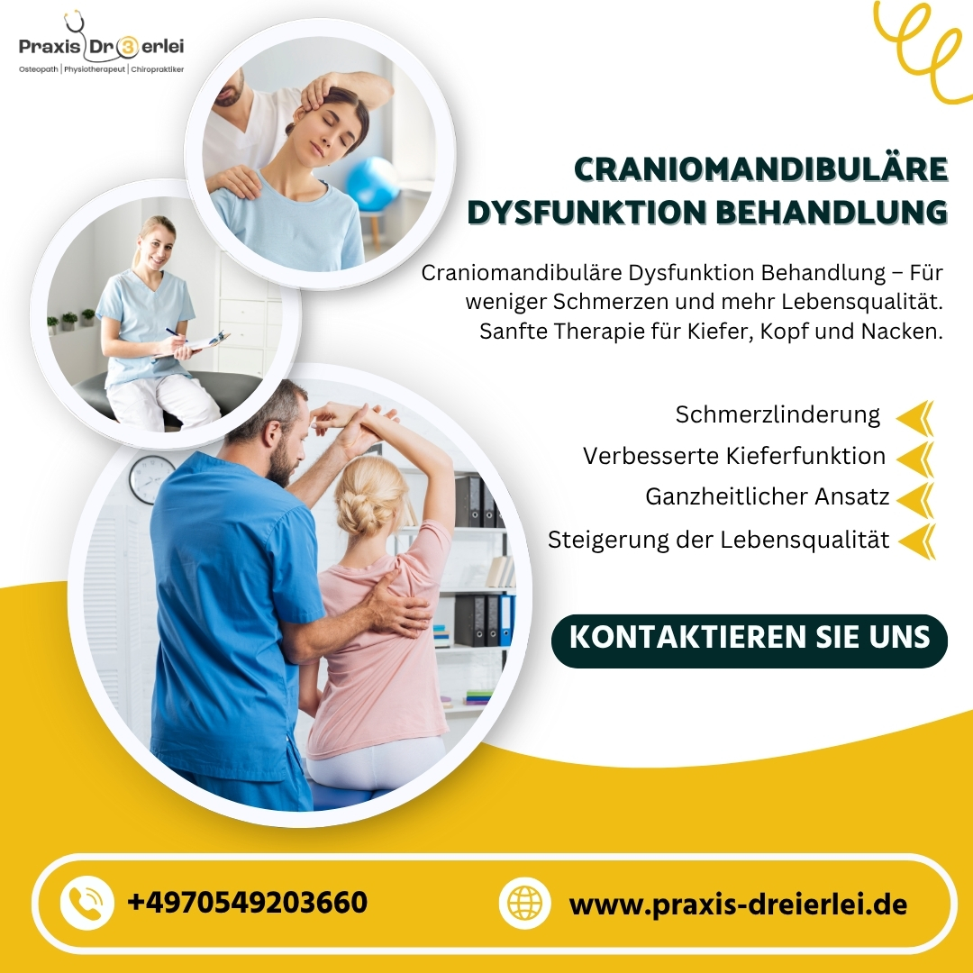 Craniomandibuläre Dysfunktion Behandlung
