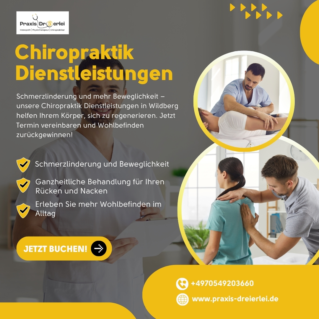 Chiropraktik Dienstleistungen in Sindelfingen