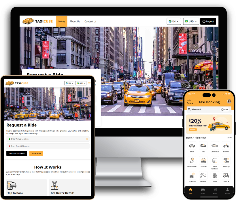Uber Clone App Development | Launch Your Own Ride-Hailing Business Today