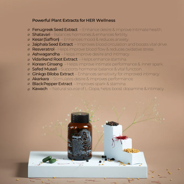 Enhance your sexual desire with Herbal Supplement for Female Sexual Wellness