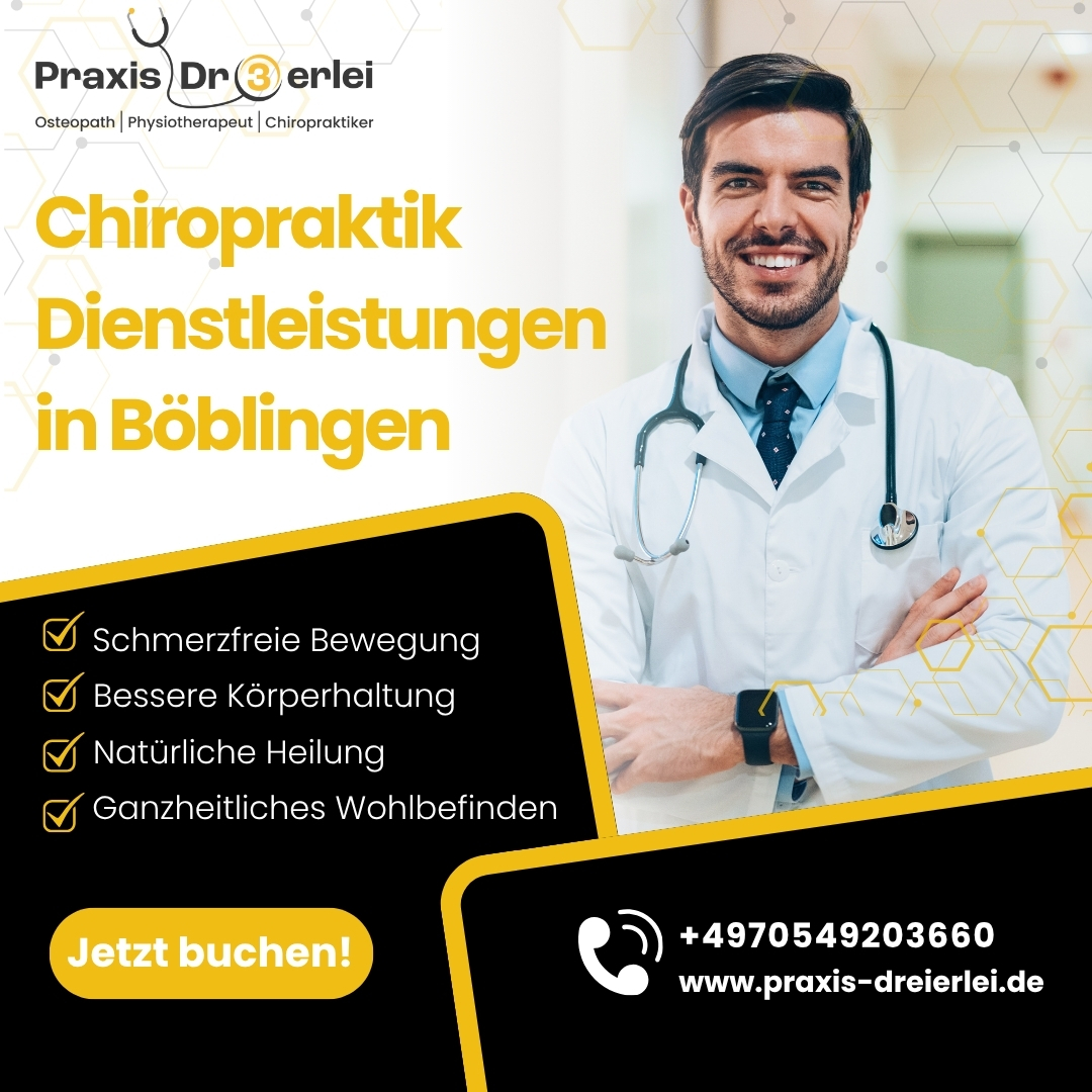 Chiropraktik Dienstleistungen in Böblingen