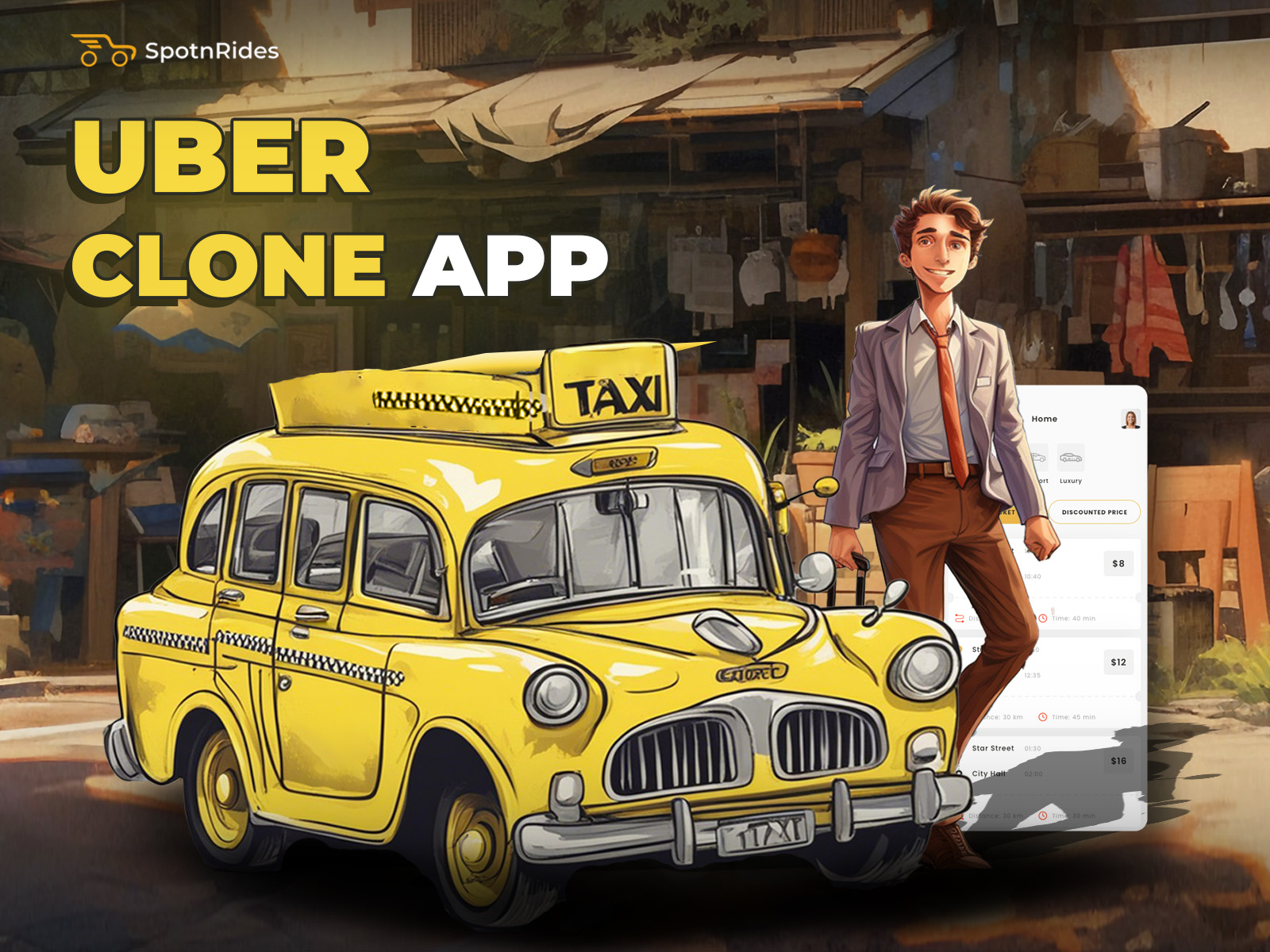 Build a Feature-Rich Uber Clone App for Seamless Ride-Hailing Services