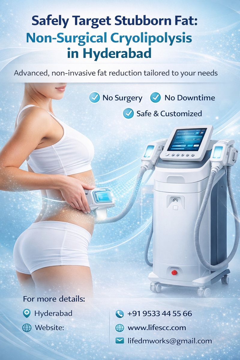 Best Cryolipolysis Treatment in Hyderabad for Fat Reduction