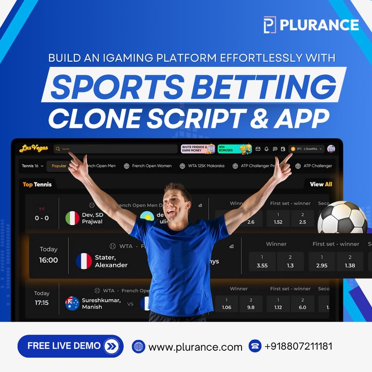 Launch a Sports Betting Clone Script with Seamless API Integration