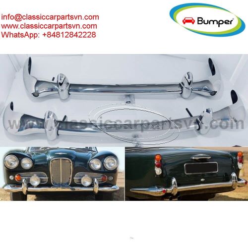 Aston Martin Lagonda Rapide 1961 1964 bumpers by stainless steel new