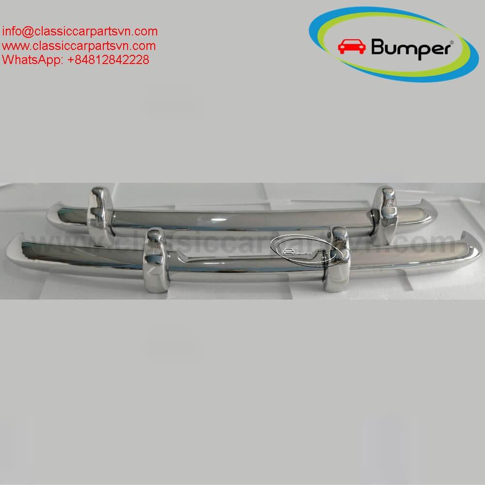 Bentley S3 year (1962–1965) bumpers by stainless steel