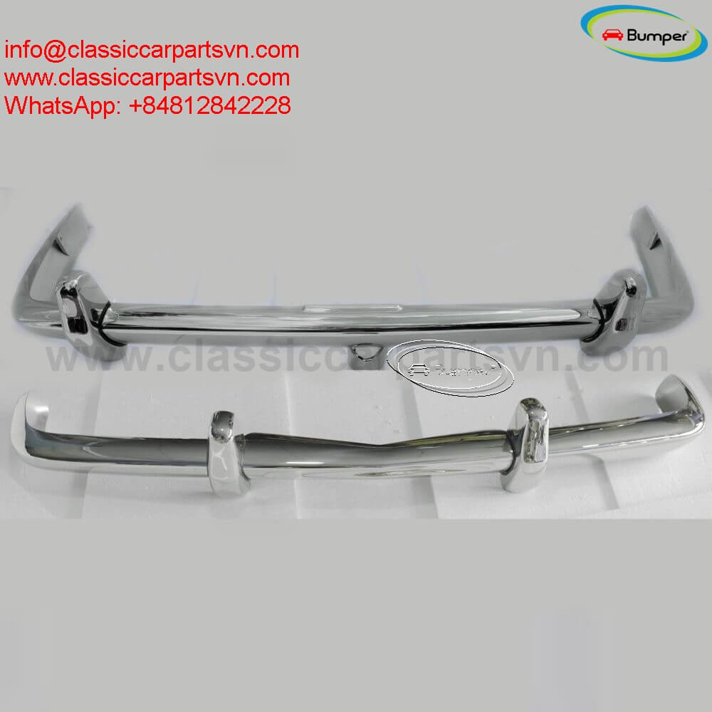 Bentley T1 bumpers (1965-1977) by stainless steel new