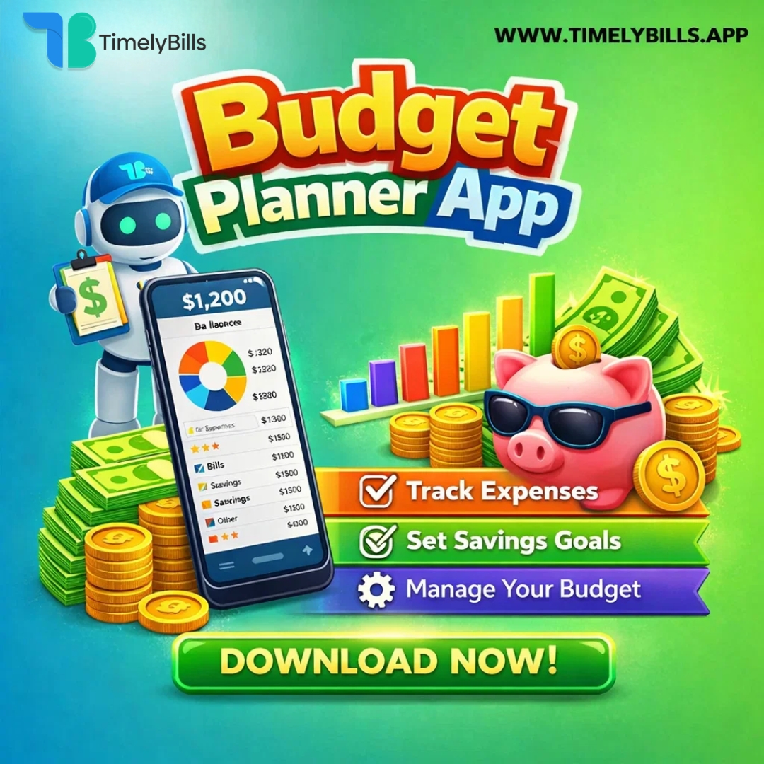 Free & Smart Budget Solution – Timelybills.app