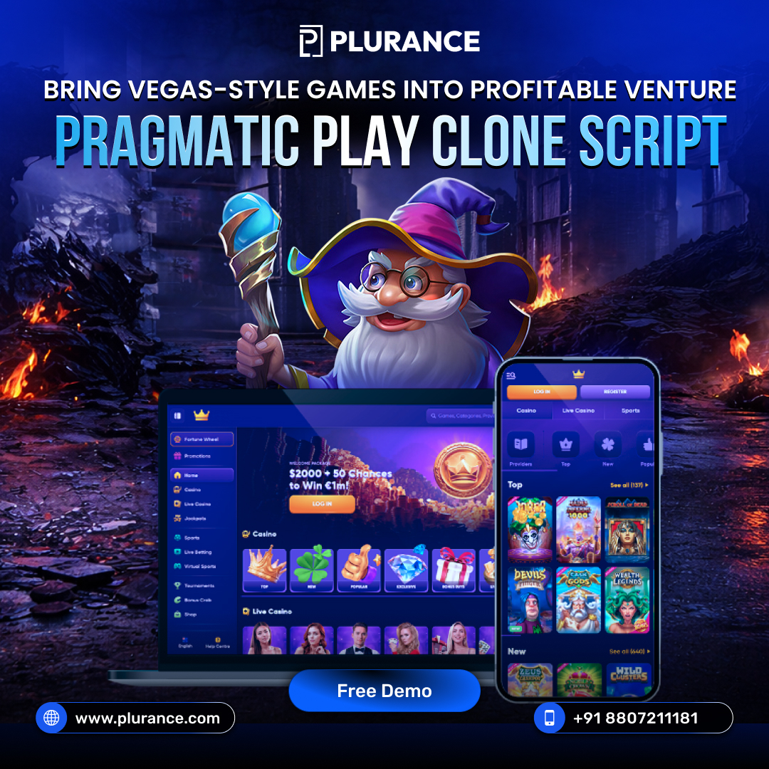 Explore Our Pragmatic Play Clone Script with a Free Demo