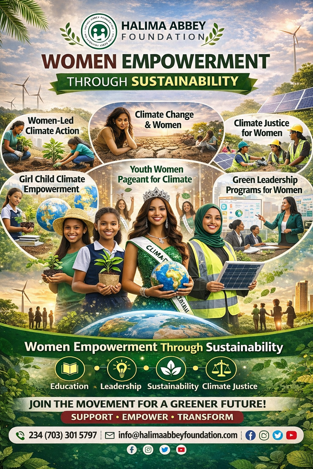 Environmental NGOs Supporting Women – Halima Abbey Foundation