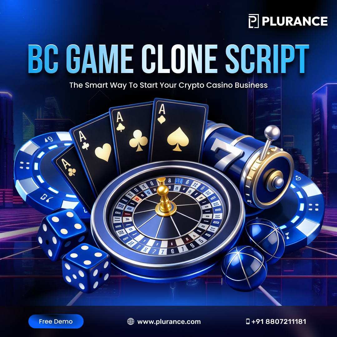 Create Your Profitable Crypto Gaming Platform with BC.Game Clone Script