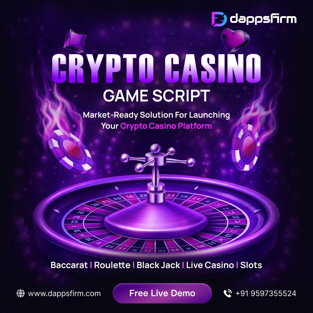 Enter the Crypto Casino Market Faster With Crypto Casino Script