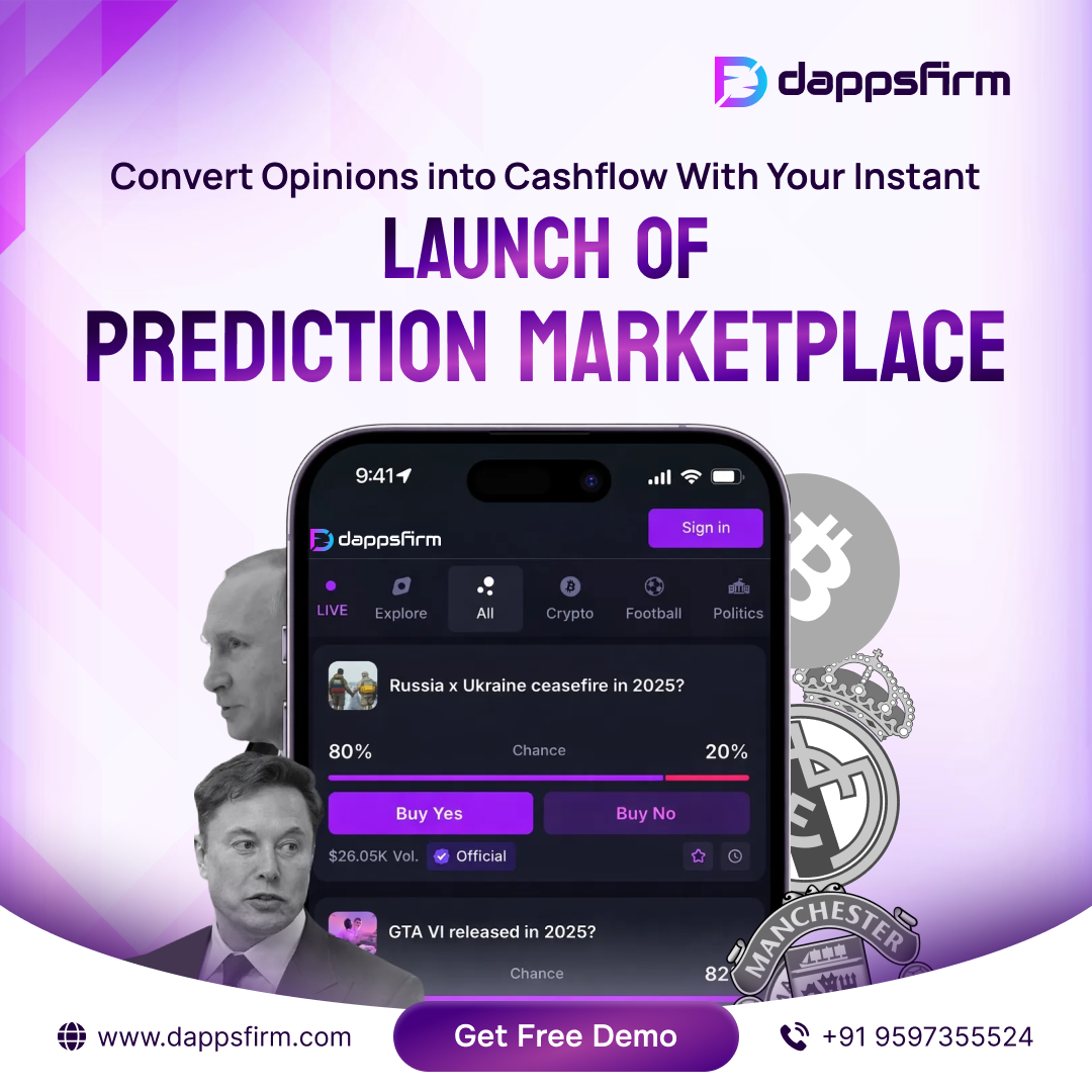 Build a Next-Gen Forecasting Hub Leveraging Prediction Market Clone Script