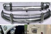 Volkswagen T1 Split Screen Bus (1958-1968) towel rail USA Export bumpers by stainless steel