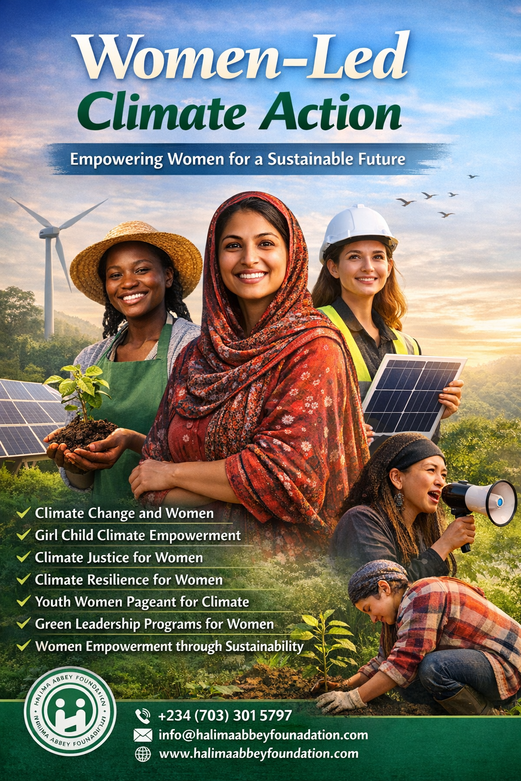 Women-Led Climate Action – Empowering Women for a Sustainable Future