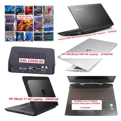 Inspected and tested ex UK Notebooks and Laptops