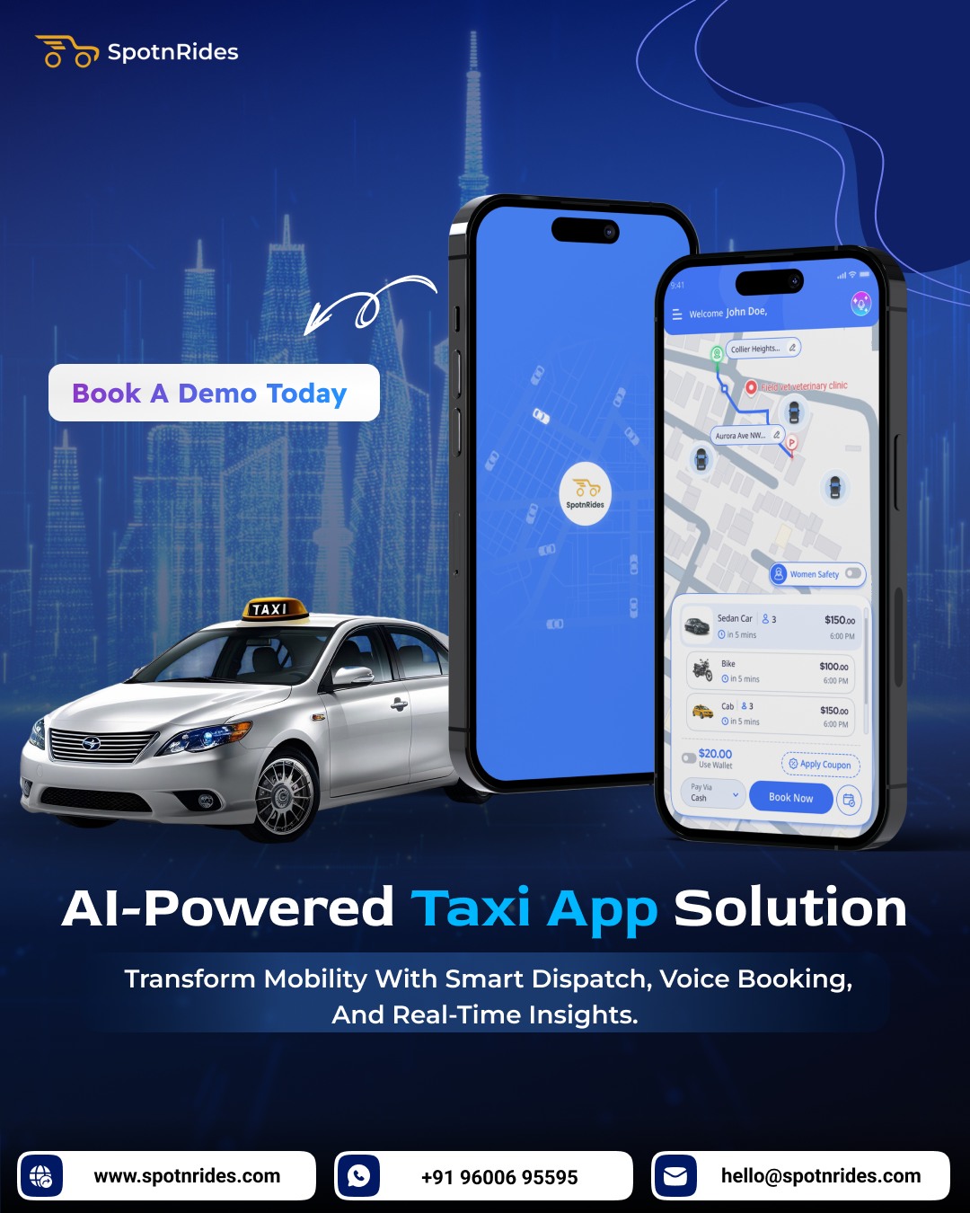 Uber Clone App 2026 – Launch Your Ride Business Fast