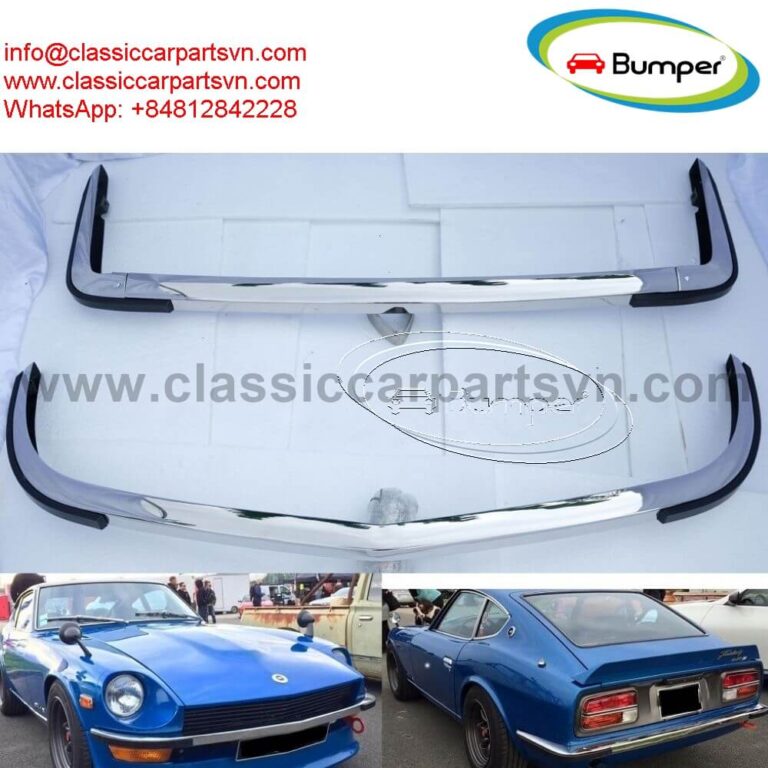 Datsun 240Z 260Z 280Z (1969-1978) bumper with rubber trims