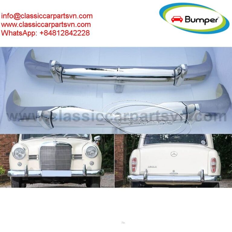 Mercedes Ponton 4-cylinder W120 W121 (1962) bumpers