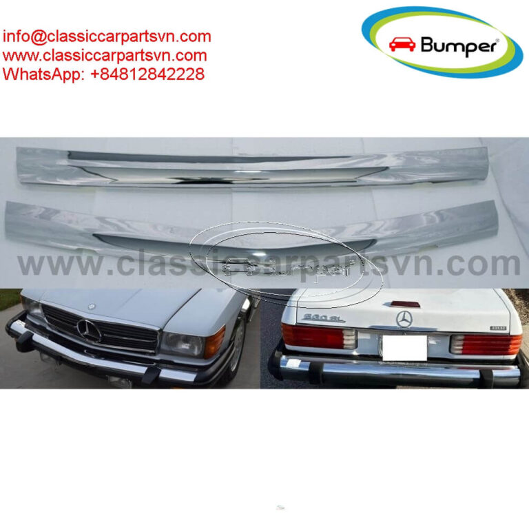 Mercedes Benz R107 C107 W107 SL/SLC US style Bumpers