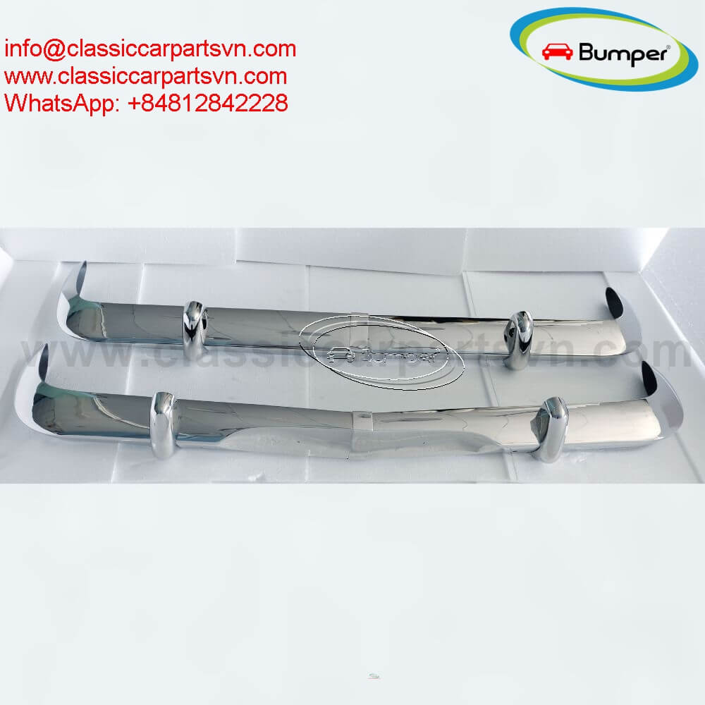 Opel Rekord P2 bumper ( 1960-1963) by stainless steel new