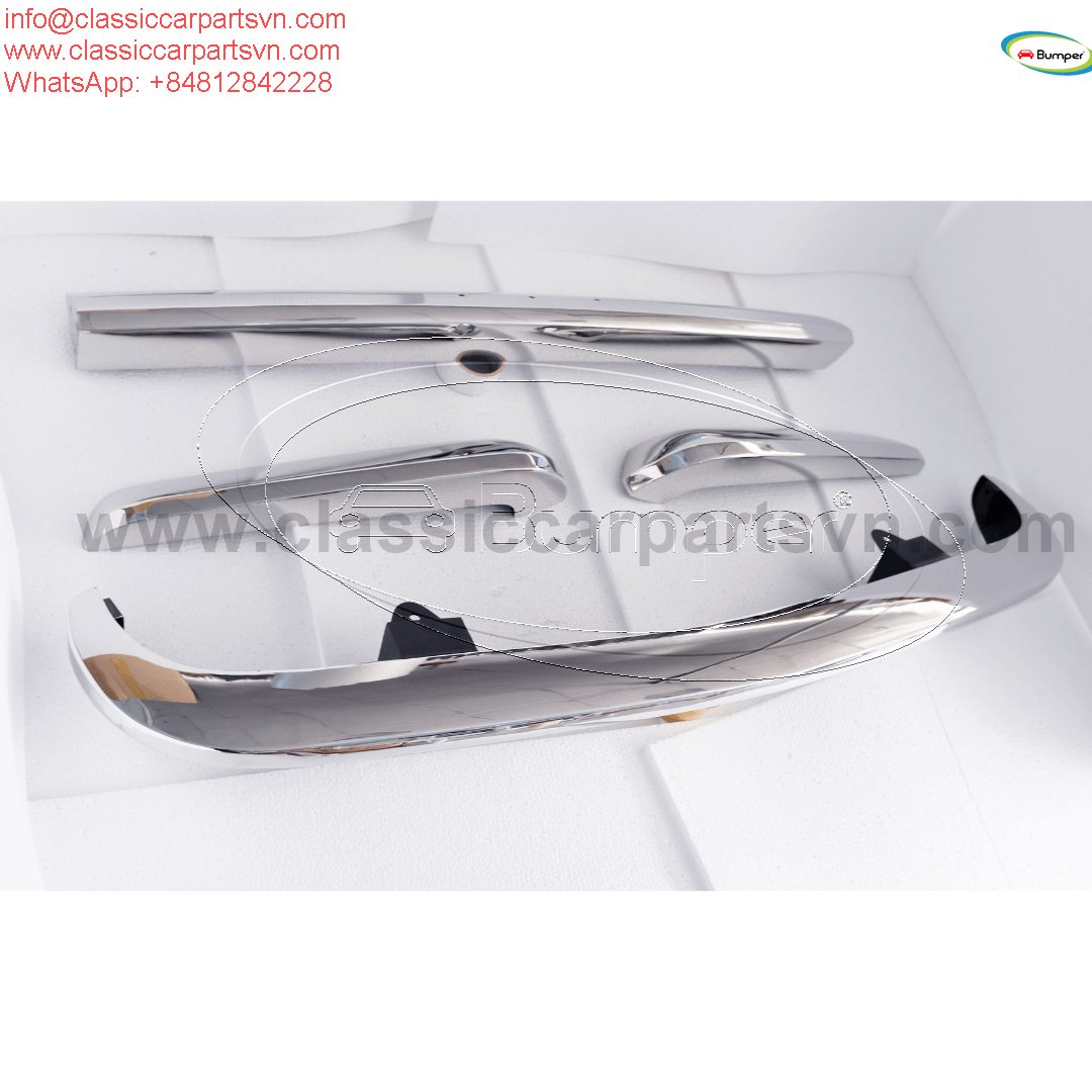 Triumph TR6 (1974-1976) bumpers without license plate shield