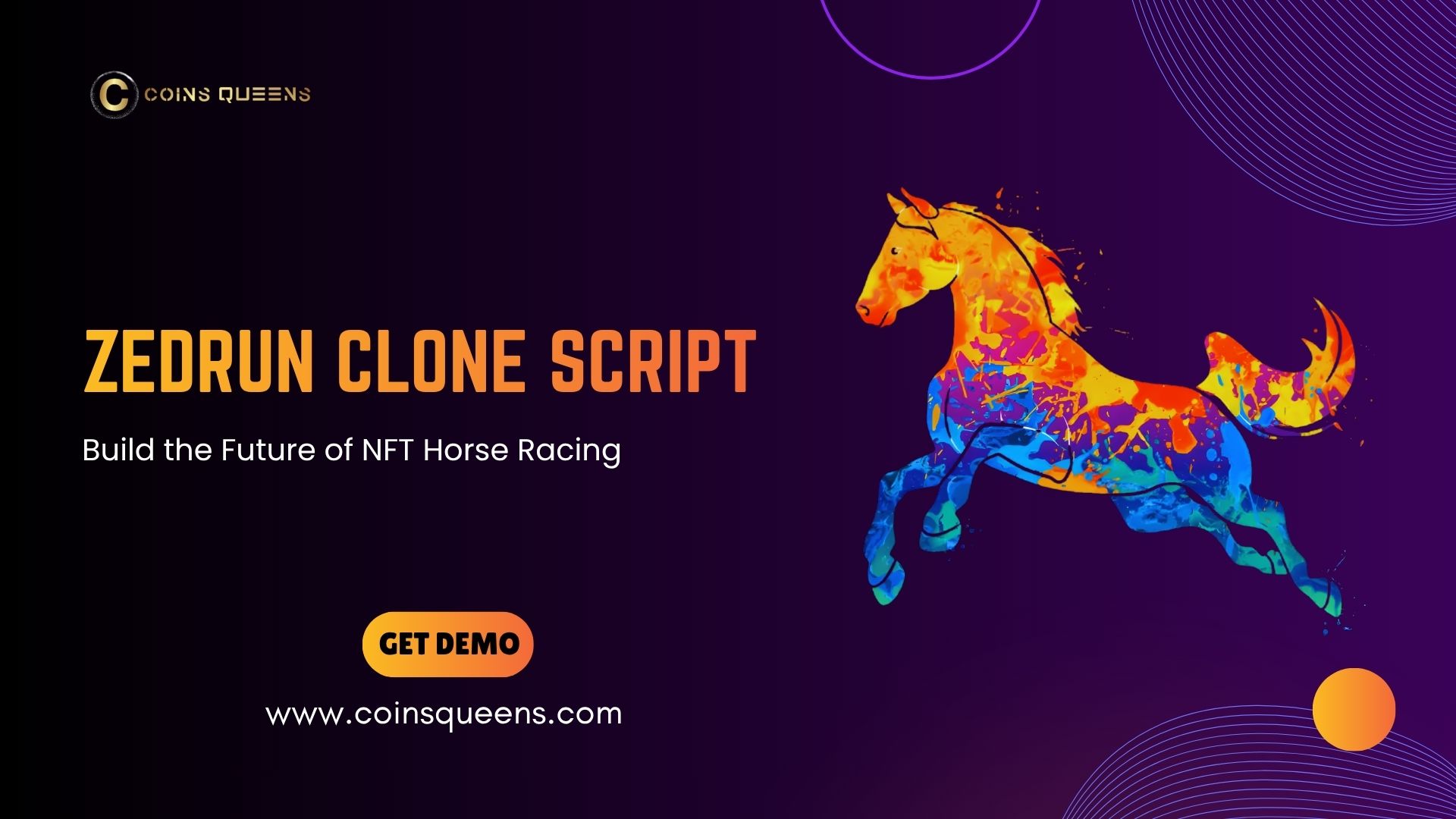 Coinsqueens ZedRun Clone Script for NFT Gaming Launch