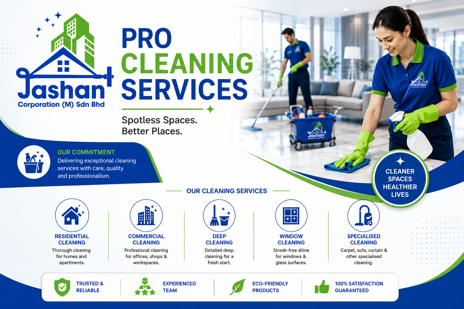 Trusted Pro Cleaning Services for Every Space