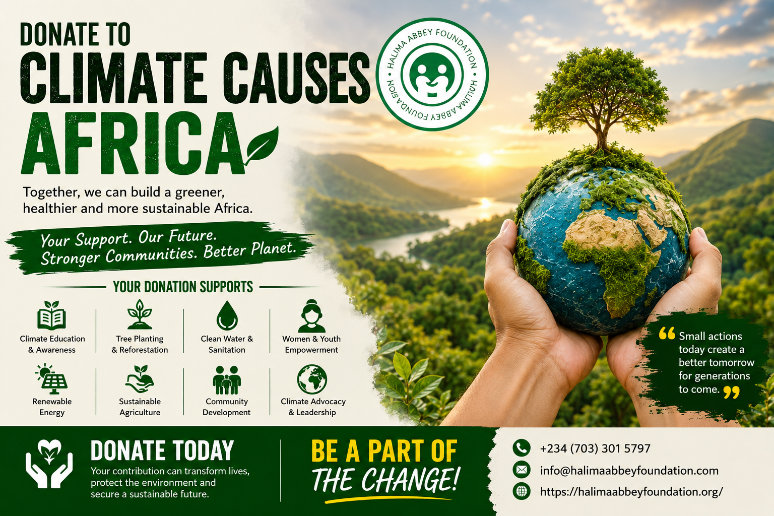 Donate to Climate Causes Africa