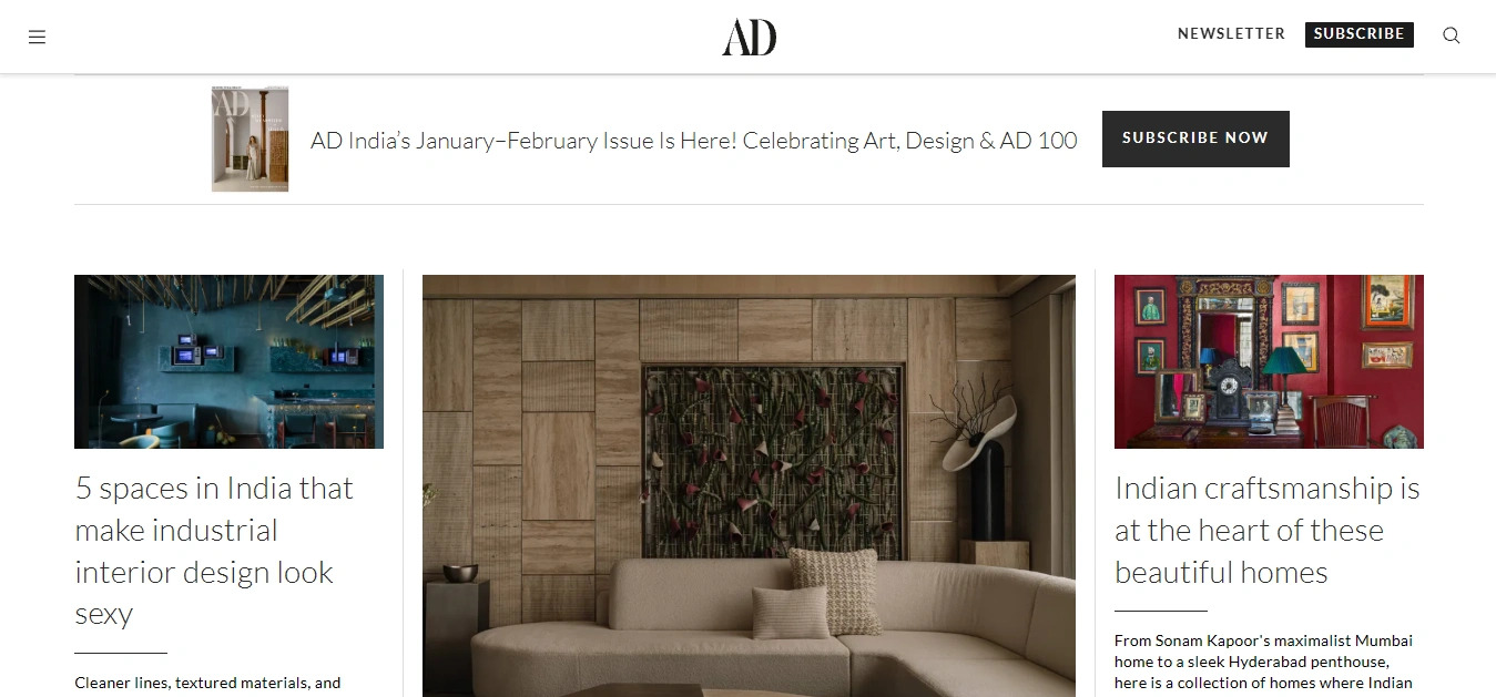 India’s Growing Media Platform for Interior Designers