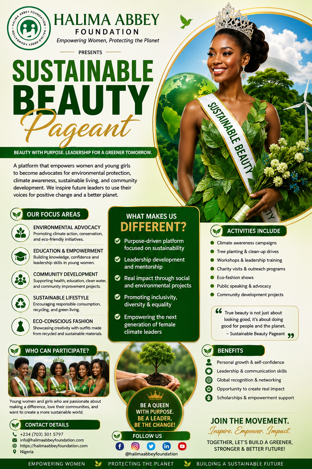 Sustainable Beauty Pageant