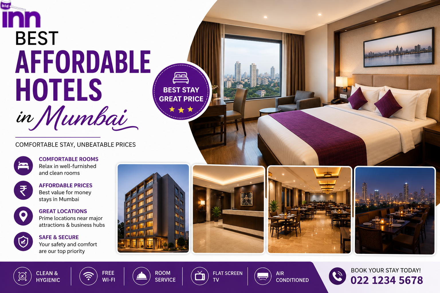 Budget-Friendly Comfort: Affordable Hotels in Mumbai with Bidinn