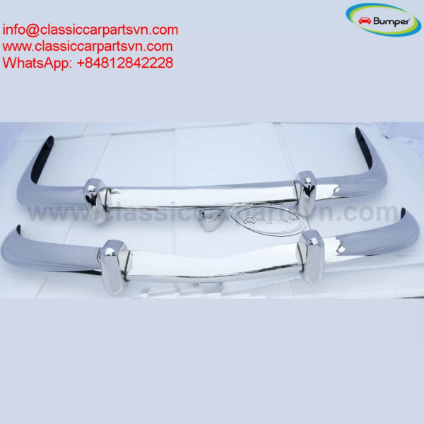 Volkswagen Karmann Ghia Euro style bumpers (1955 – 1966) by stainless steel